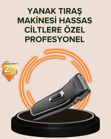 Şarj Göstergeli Yıkanabilir Erkek Tıraş Makinesi