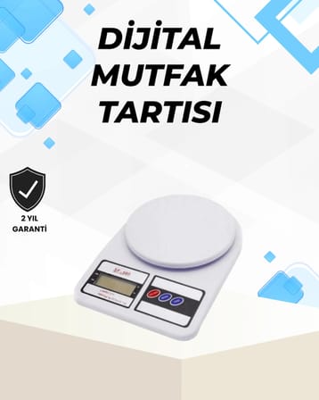 Hassas Tartım İçin Dijital Mutfak Terazisi - 10kg / 1g