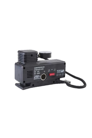 220v Ile 12v Oto Elektriği Çalışan Hava Lastik Şişirme Kompresörü 250 Psı Çok Amaçlı Yol Yardımı