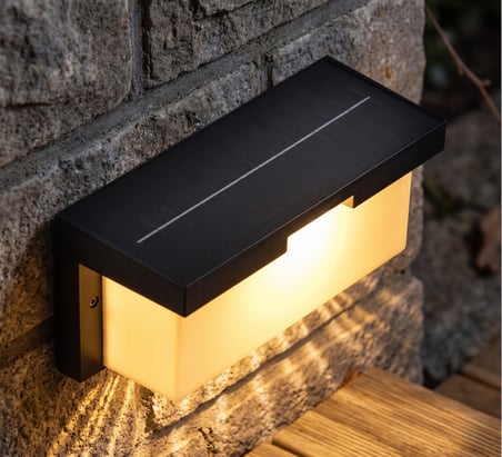 1 Adet CATA CT 7083 Barbaros 40W Dış Mekan Solar Led Aplik 3200K Gün Işığı
