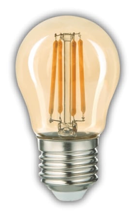 1 Adet KENDAL KES603 Led Rustik Ampul 6W Amber Işık E27 Duy