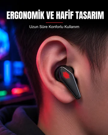 Led Işıklı Kablosuz  Kulaklık Ergonomik Tasarım Yeni Nesil