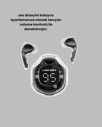 Kablosuz Şarj Destekli Hafif ve Güçlü Kulaklık