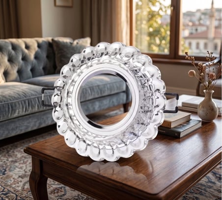 1 Adet NOAS YL65 1667 Geras Led Çerçeveli 4000K Kristal Cam Spot GU10 Duy