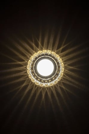1 Adet NOAS YL65 1667 Geras Led Çerçeveli 4000K Kristal Cam Spot GU10 Duy