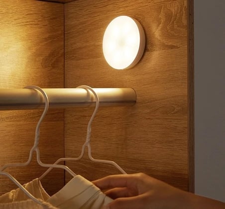 1 Adet CATA CT 5180 Saka Kabin İçi Mıknatıslı Sensörlü Led Spot 4000K Ilık Beyaz