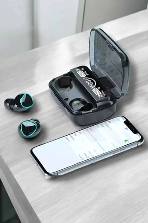 Bluetooth Bağlantılı Suya Dayanıklı, Uzun Pil Ömürlü Kablosuz Kulaklık