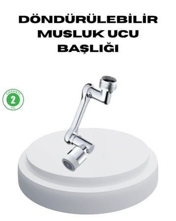 Dönebilir Musluk Başlığı – Lavabo Temizliği ve El-Yüz Yıkamada Maksimum Rahatlık