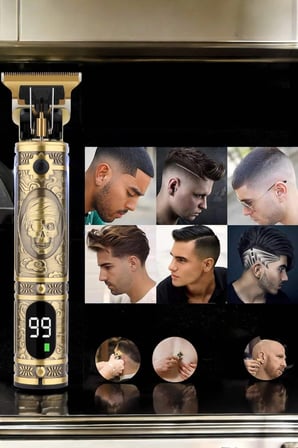 Tıraş Makinesi Şarjlı Profesyonel Saç Kesme Makinesi Çizik Tıraş