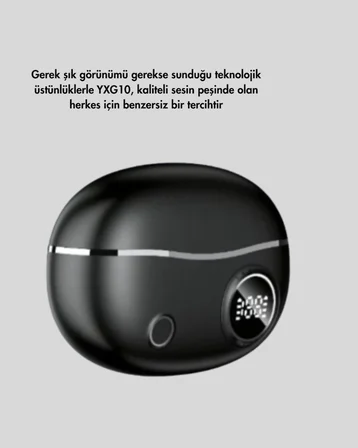 Açık Kulak Kablosuz Bluetooth Kulaklık – Konforlu Tasarım ve Uzun Süreli Kullanım