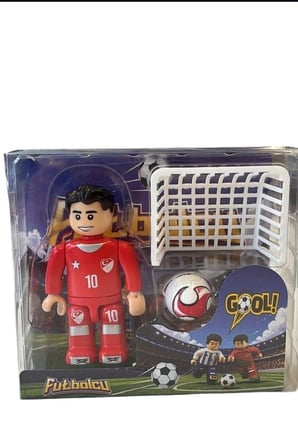 Futbolcu Mini Figür Oyuncak - Karışık Ülkeler Serisi Tekli Paket, 1 Adet BX-316484