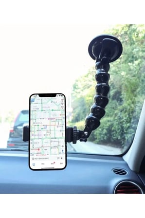 Pratik Akrobat Vantuzlu Teleskobik Telefon Tutucu