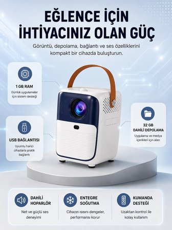 Ultra HD Android TV Kutusu 1920x1080 32GB Depolama Hoparlör USB Fanlı Yeni Nesil