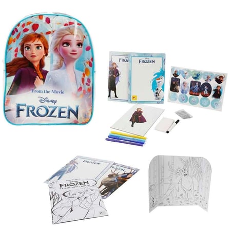 Disney Frozen Sırt Çantalı Boyama ve Çizim Seti