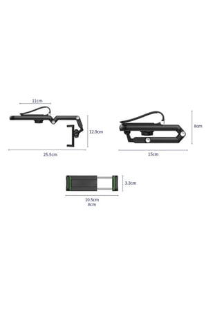 1080° Dönebilen Çok Fonksiyonlu Telefon Tutucu