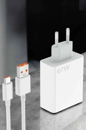 67W Şarj Aleti Turbo Hızlı Type-C Şarj