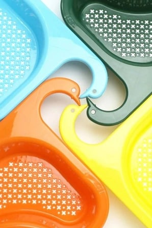 Lavabo Süzgeci Plastik Kuğu Tasarım Musluk Askılı Drenaj Sepeti 1 Adet BX-316511