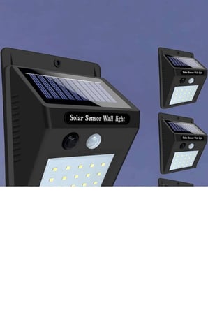 Solar Lamba Giriş, Bahçe Yol Avlu Hareket Sensörlü Led