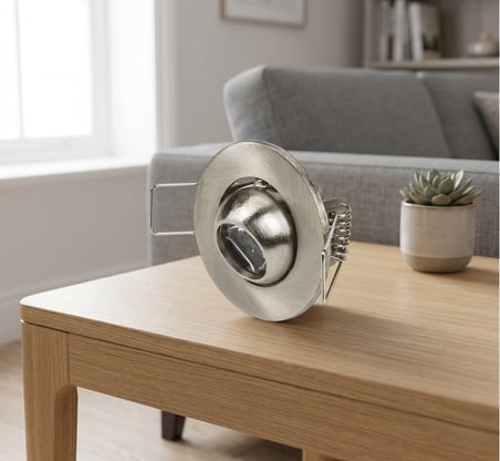1 Adet Cata Ct 5268 Ufo Yildiz 1 5W Siva Alti Led Spot Satin Kasa Beyaz İsik 6400K
