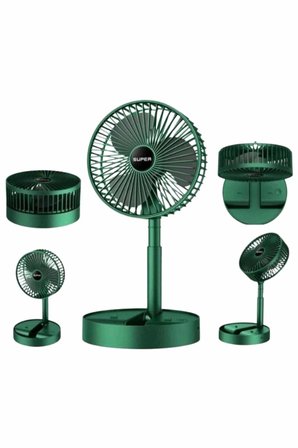 Katlanabilir Usb Şarjlı Masaüstü Soğutucu Mini Fan Telefon Tutucu