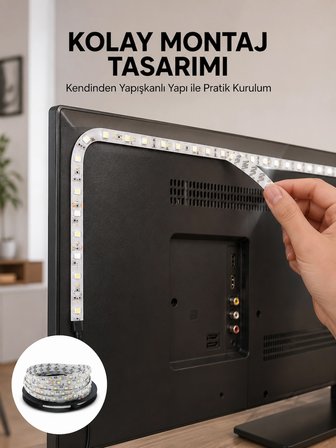 Uzaktan Kumandalı LED TV Arka Işık Şeridi Yeni Nesil