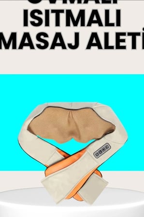 Isıtmalı Boyun Sırt Omuz Aleti - Ovmalı Ev Tipi Vücut Cihazı BX-315992