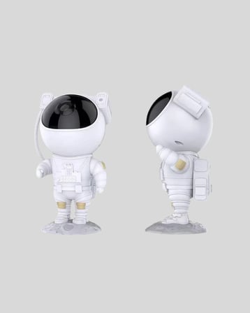 Bluetooth Müzikli Astronot Projeksiyon Lambası Yıldız ve Ay Efektli