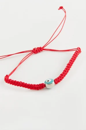 Nazar Makrome Örgülü Bileklik