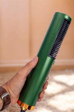 Fön Tarak Saç Düzleştirici Üflemeli Fön Makinesi Sıkı Dişli Taşınabilir