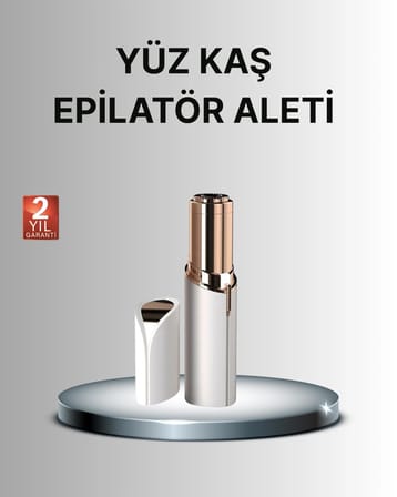 Taşınabilir Yüz ve Kaş Epilatörü - Acısız Tüy Temizleme