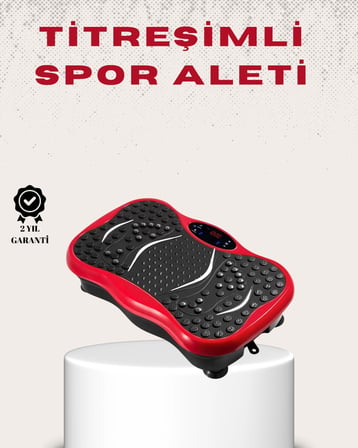 Vücut Sıkılaştırmaya Yardımcı Titreşimli Fitness Platformu