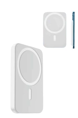 Magsafe Battery Pack Powerbank Kablosuz Şarj 5.000 mah