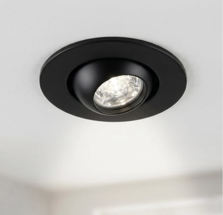 1 Adet CATA CT 5268 Ufo Yıldız 1.5W Sıva Altı Led Spot Siyah Kasa Beyaz Işık 6400K
