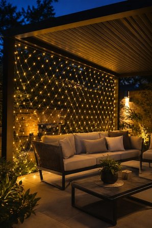 LED File Işık Dekoratif Ağ LED Aydınlatma İç Mekan Balkon Bahçe Süsü Yeni Nesil
