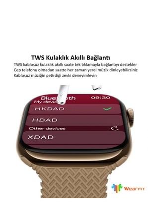 Akıllı Saat - Renk: Gümüş, Kasa Renk: Gümüş, Kordon Renk: Gümüş | Teknik Özellikleri ve Kullanım