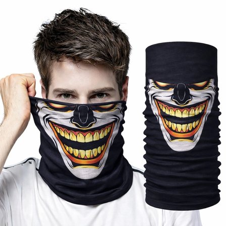 Joker Gülüşlü Baf Maske – Çok Amaçlı Boyunluk Bandana 3 No Bx40