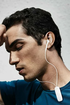 Yaka Klipsli Bluetooth Kulaklık Kulakiçi Kablolu Kablosuz TWS Mikrofonlu Yaka Kulaklık Boyun Asmalı