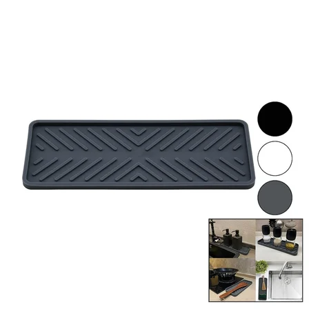Organizer - Silikon Mutfak Lavabo Düzenleyici Renkli Mat 22.5 X 9cm Brkt-178617 Bx40