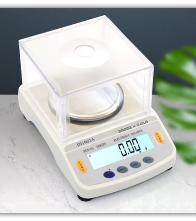 DJ602A Kefeli Hassas Terazi 3000 g Kapasiteli, 0.01 g Hassasiyetle Profesyonel Ölçüm
