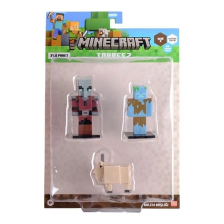 Minecraft D Toppeez 'lü Figür Seti Seri