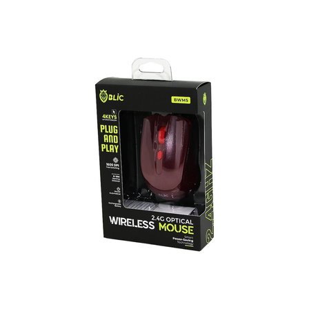 Bordo Kablosuz Mouse 2.4g 8-10m Distance Wireless - Kablosuz 1600dpı Oyun Fare Bwm-5 Bx40