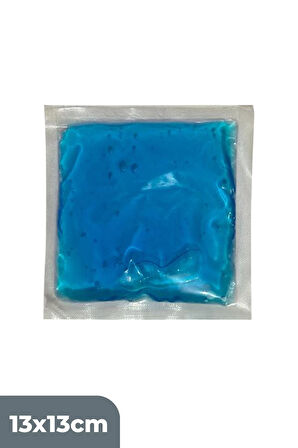 Termojel Sıcak Soğuk Kompres Jel Buz Paketi, 5 Adet Soğutucu Jel Isıtıcı Jel Kompres 13cmx13cm