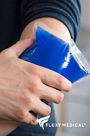 Termojel Sıcak Soğuk Kompres Jel Buz Paketi, 5 Adet Soğutucu Jel Isıtıcı Jel Kompres 13cmx13cm