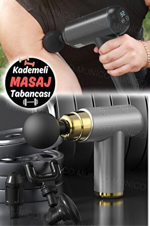 Şarjlı Masaj Tabancası: Yorgun Kaslar İçin Profesyonel Terapi ve Rahatlama Spor Sonrası İyileşme