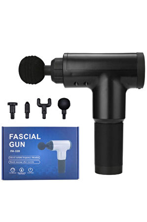 Masaj Aleti Kademeli 2000mah Batarya Derin Doku Kas Masaj Tabancası 4 Başlıklı RENK SEÇİLEMEZ