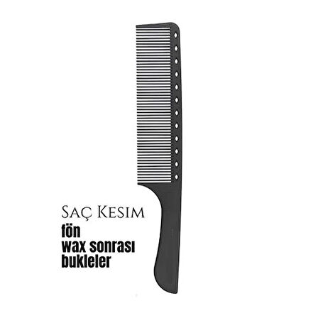 BX Berber Kuaför Saç Kesim Bukleli Saç Fön Wax Sonrası Tarak