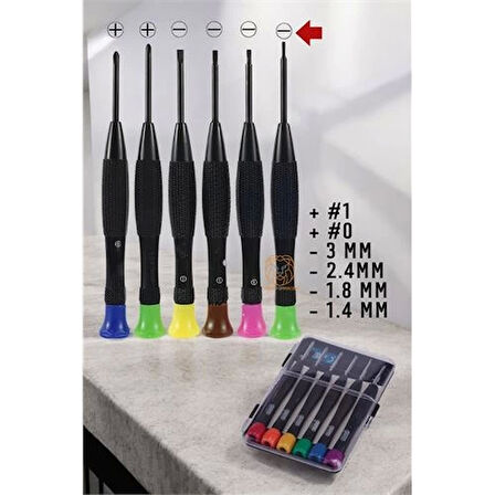 BX Torx Tornavida Seti Saat Elektronik Telefon Tamir Tornavidası