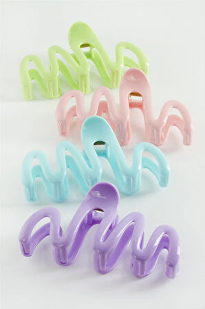 Zikzak Renkli Mandal Toka 12 cm