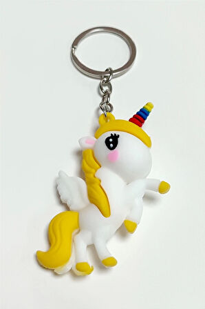Unicorn Silikon Anahtarlık