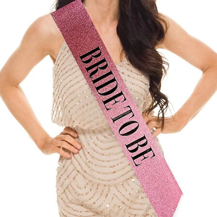 Pembe Bride To Be Kuşak Kemer